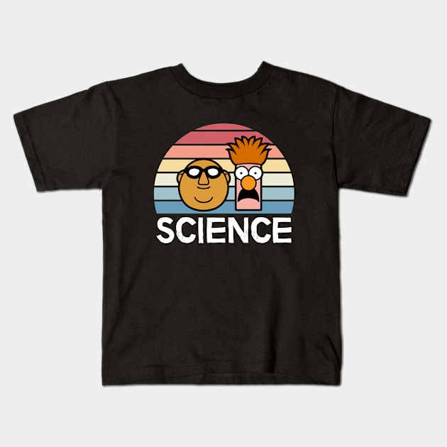 Science - Bunsen And Beaker Kids T-Shirt by thriftjd